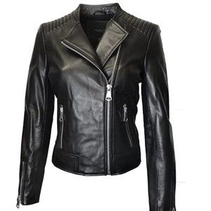 women's motorcycle leather jacket